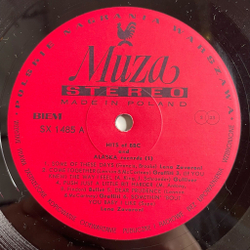 Винтажная виниловая пластинка LP Сборник Hits Of BBC And Alaska Records 1 (Польша 1977)