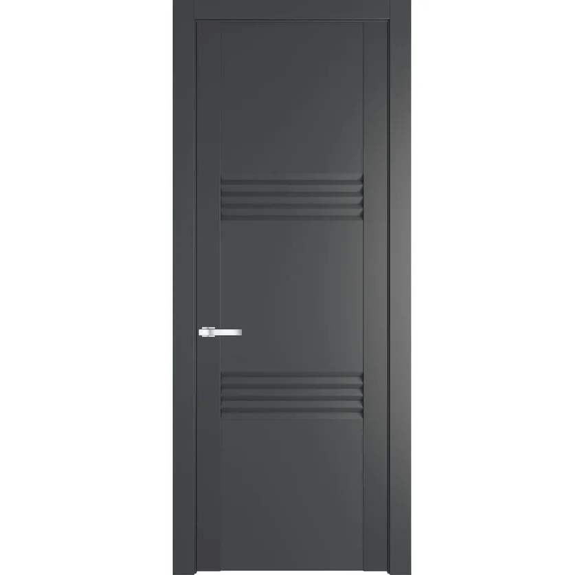 Фото межкомнатная дверь эмаль Profil Doors 1.3P графит глухая
