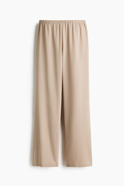 Прямые брюки из крепа - H&M