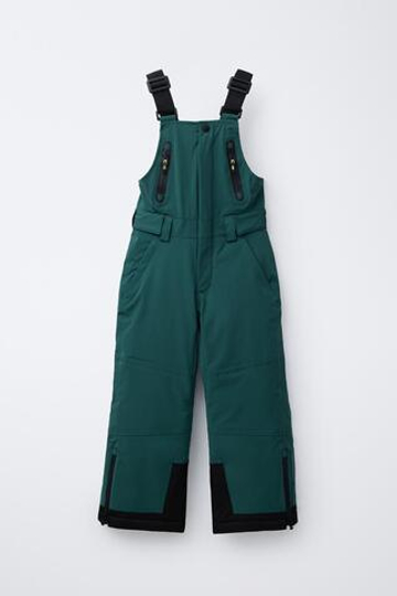 ZARA ВОДООТТАЛКИВАЮЩЕЙ И ВЕТРОЗАЩИТНЫЙ КОМБИНЕЗОН - SKI COLLECTION, ЗЕЛЕНЫЙ