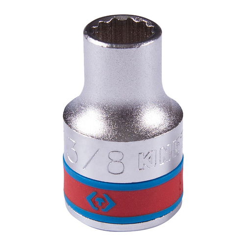 KING TONY (433012S) Головка торцевая стандартная двенадцатигранная 1/2", дюймовая 3/8"