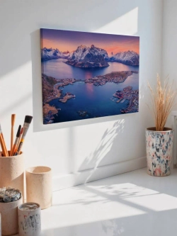 Картина на стену 40 X 50 Горы и море