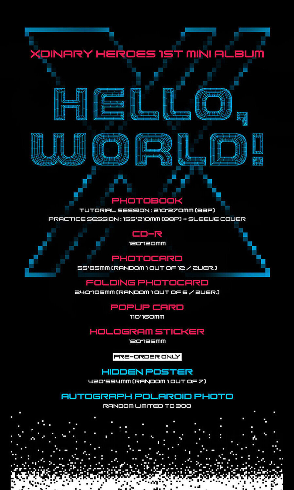 Альбом XDINARY HEROES - HELLO, WORLD!