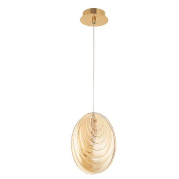 Подвесной светильник G9 Mar SP1 Amber золото/янтарный Crystal Lux