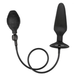 Черная анальная пробка с расширением COLT XXXL Pumper Plug with Detachable Hose - 16 см. (Цвет: черный)