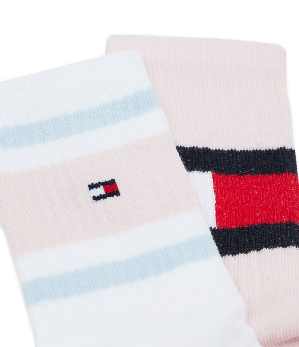 Носки 2 пары Tommy Hilfiger - пудро-розовый(394020001)