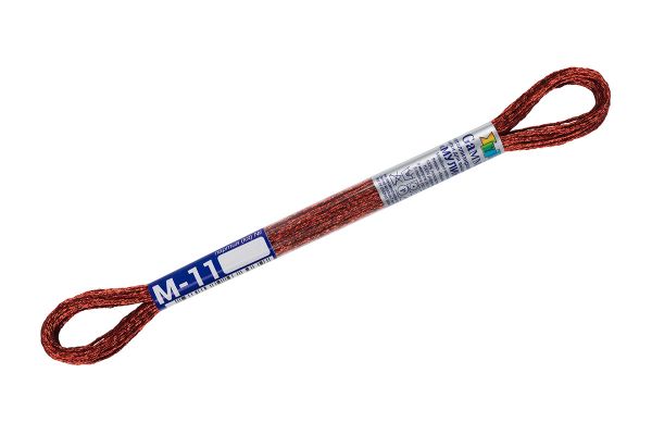 Мулине Gamma металлик, цв.М-11 св.красный, 12 мотков по 8 метров