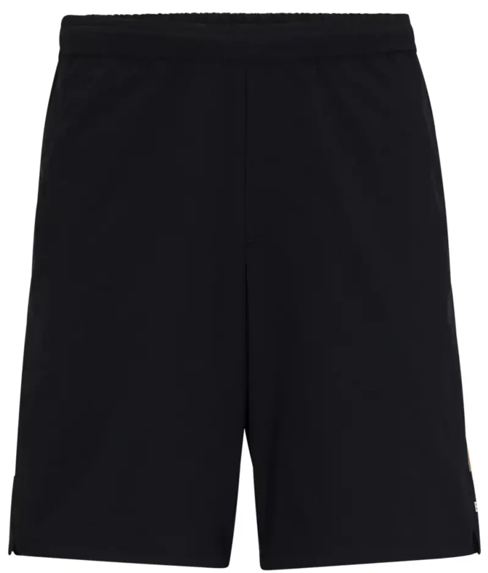 Мужские теннисные шорты BOSS x Matteo Berrettini Rally Shorts - черный