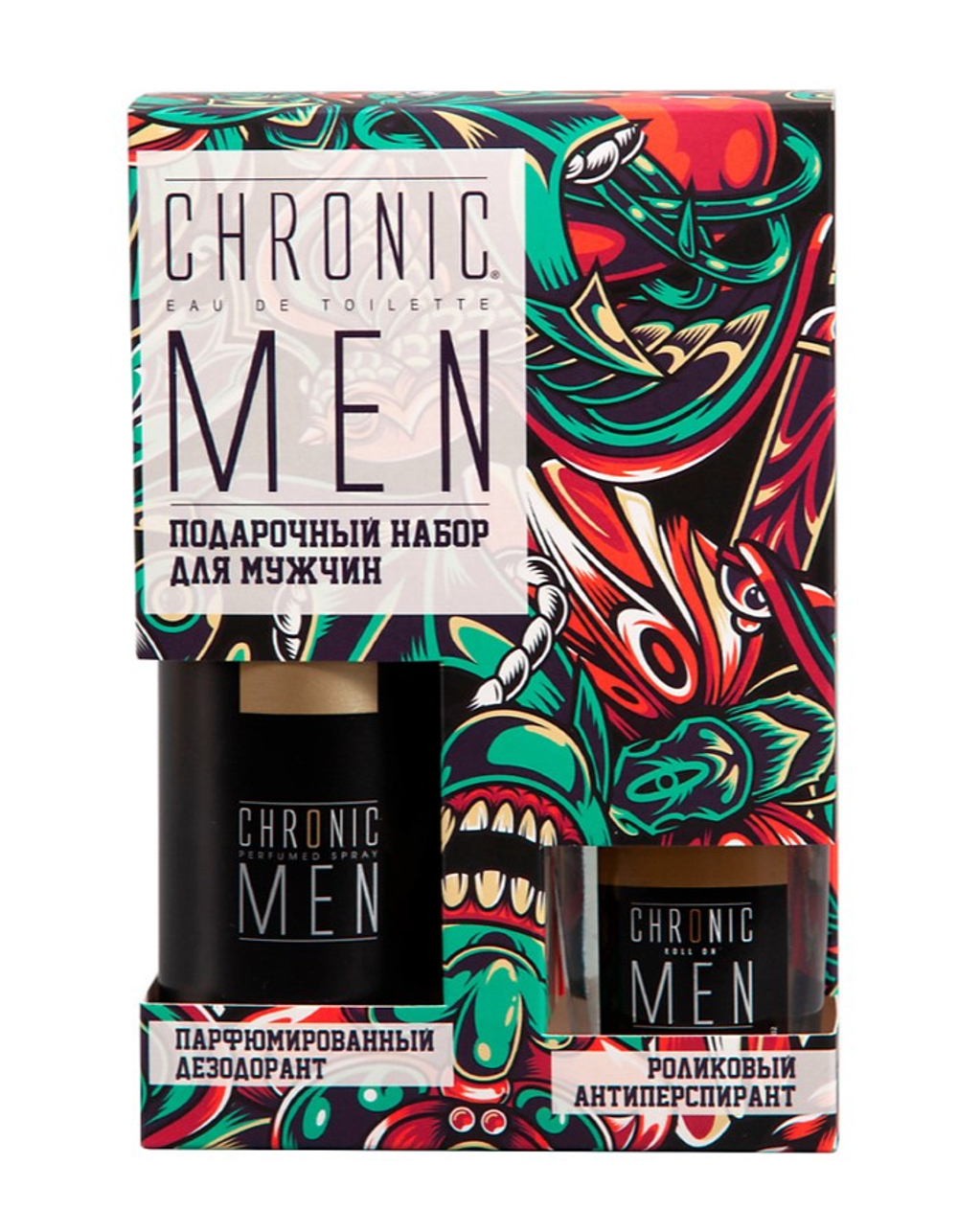 CHRONIC MEN Набор подарочный Honest Дезодорант 2шт, 150мл+50мл