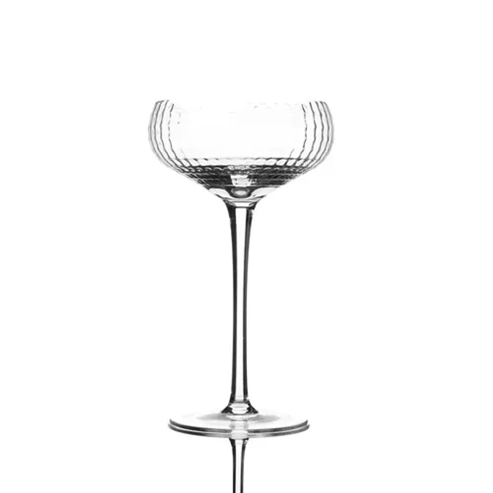 Рюмка коктейльная 190 мл "Bahamas Optical" d 8,4/9,1 см h16 см Cocktail Week P.L. [6]
