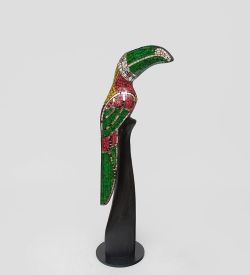 Decor and Gift 23-006-01 Статуэтка «Тукан» дерево+стекл.мозаика 60 см