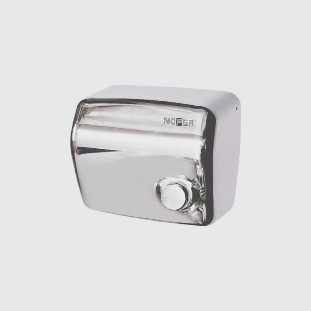 Сушилка c кнопкой 1500 W нерж. сталь KAI 01250.B глянцевый