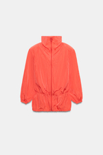 КУРТКА ИЗ ТЕХНИЧЕСКОЙ ТКАНИ С ПОДПЛЕЧНИКАМИ — ZARA