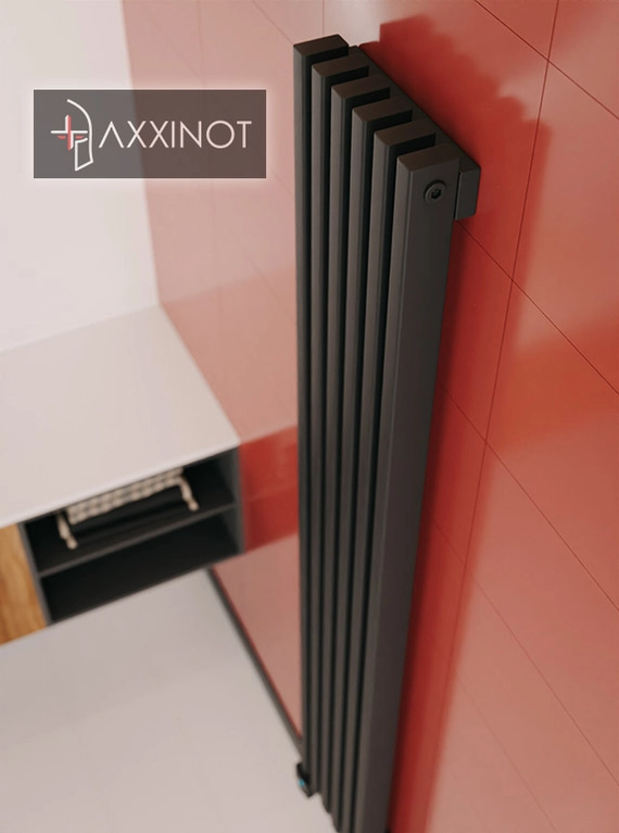 Axxinot Cardea VE 1500 - вертикальный электрический трубчатый радиатор высотой 1500 мм, палитра RAL