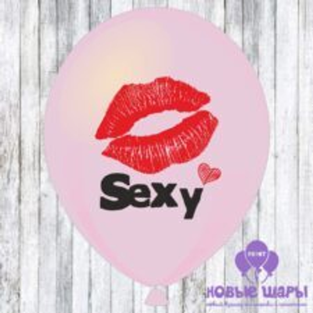 Шар розовый  12" Приколы SEXY