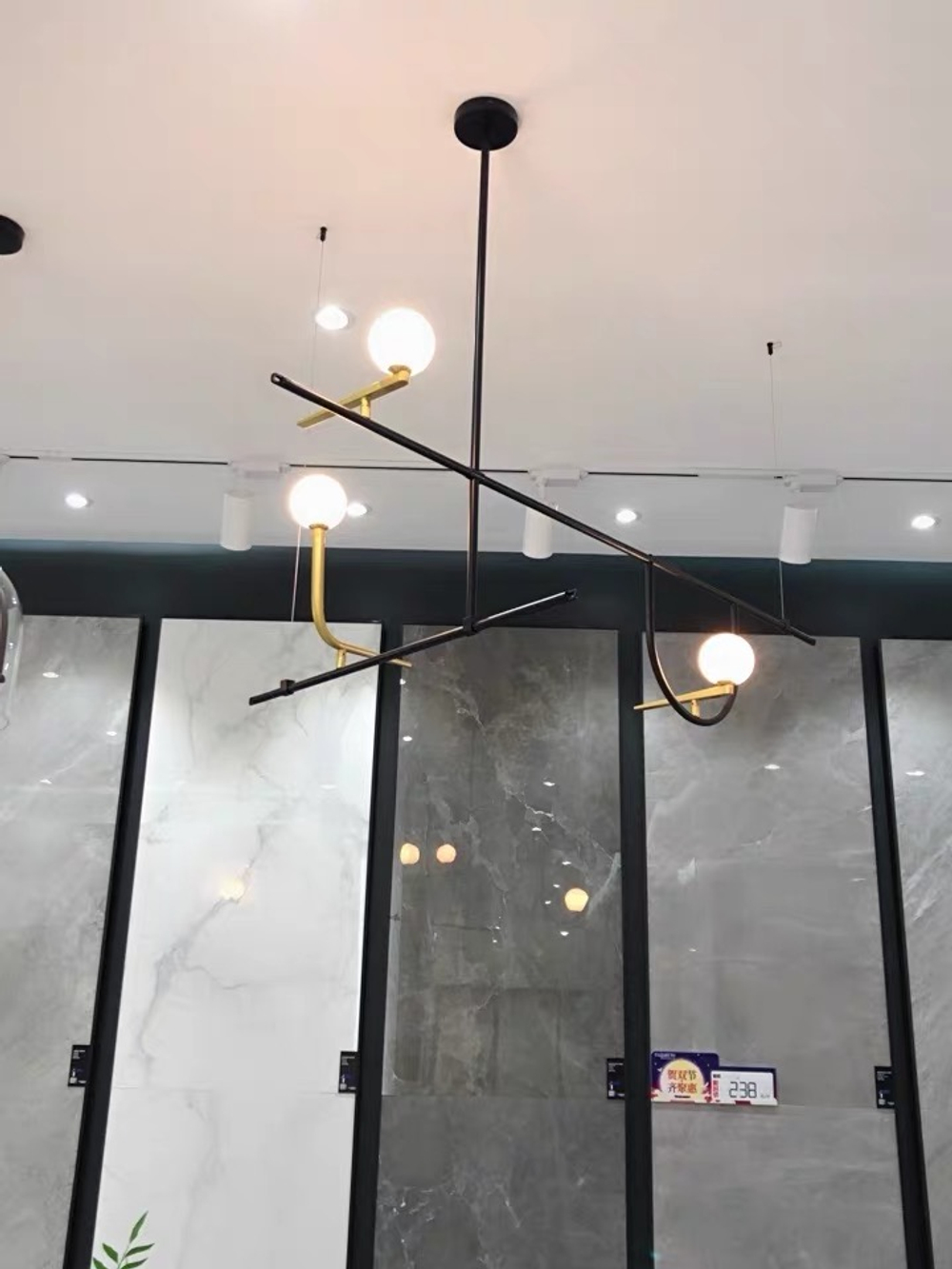Pendant design lamp Yanzi 1 by Artemide