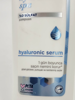 Увлажняющий шампунь Dove Hair Therapy Hydration Spa без сульфатов с гиалуроновой кислотой, 350 мл (Турция)