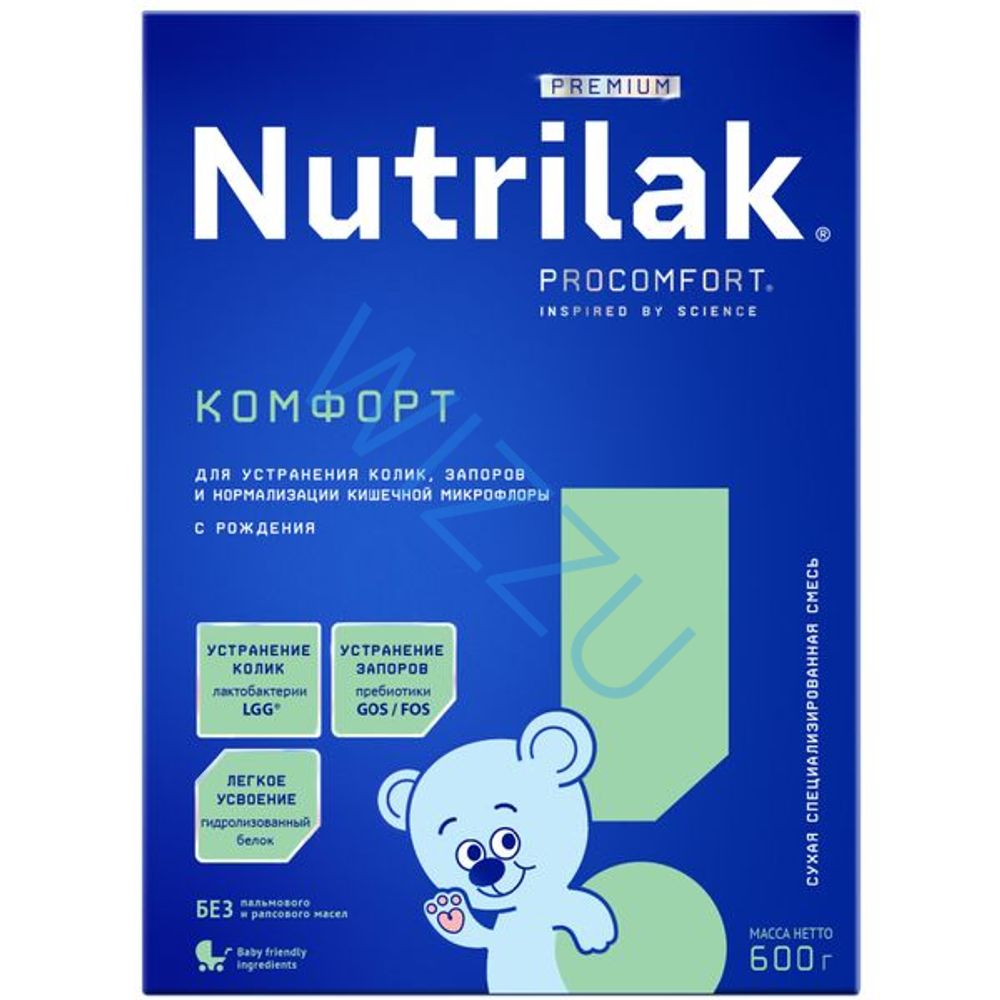 Смесь сухая Nutrilak Премиум Комфорт 600 г