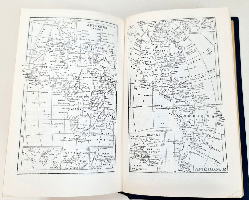 Dictionnaire francais illustre: Lettres ornees de Claudel: Parties grammaticale, historique, geographique (Иллюстрированный французский словарь: витиеватые письма Клоделя: грамматическая, историческая, географическая части), A.Rozoy, Mayer Roger