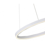 08213,01A(4000K) Подвес Тор белый d60 h150 Led 33W (4000K) 2 типа крепления