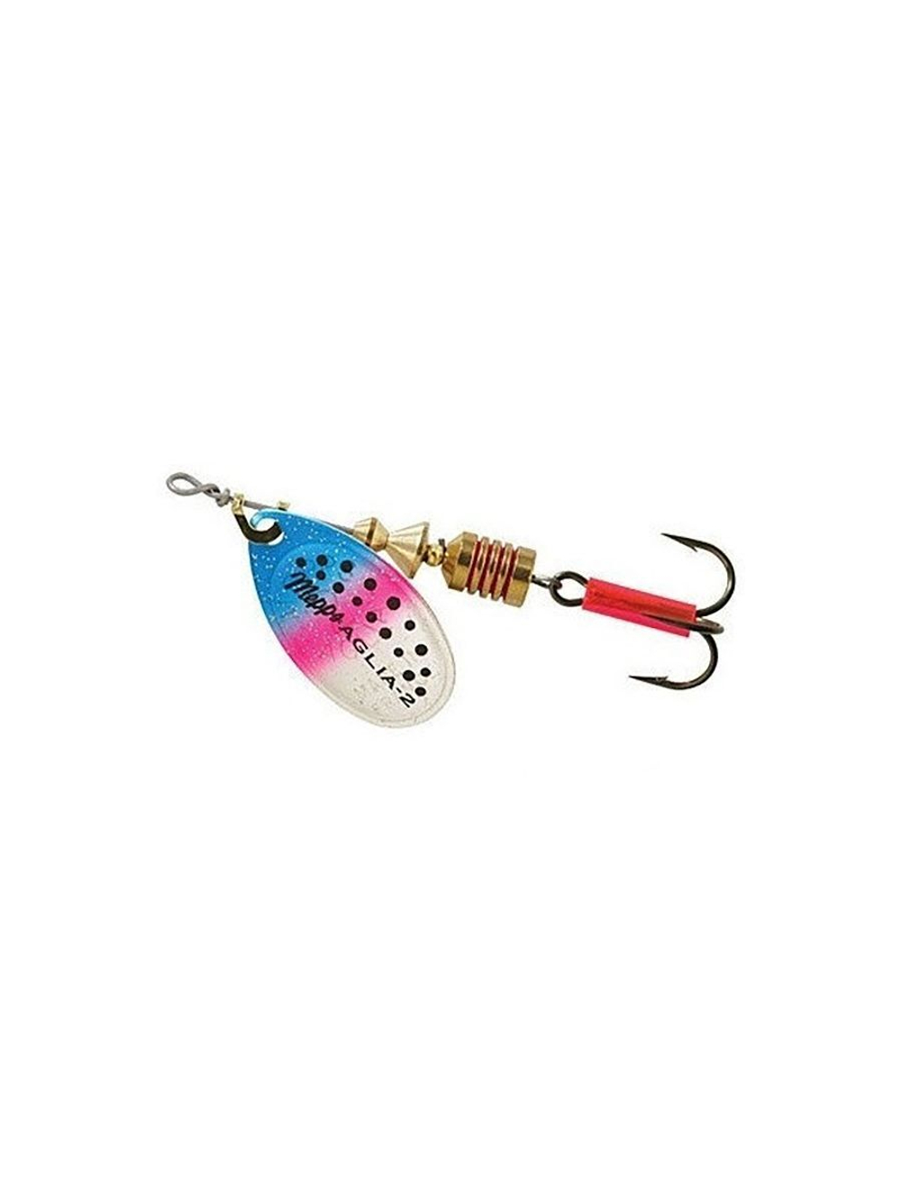 Блесна для рыбалки вращающаяся Mepps AGLIA FLUO, Micropigments Trout