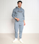 Худи box striped logo Calvin Klein - голубой(K10K110761)