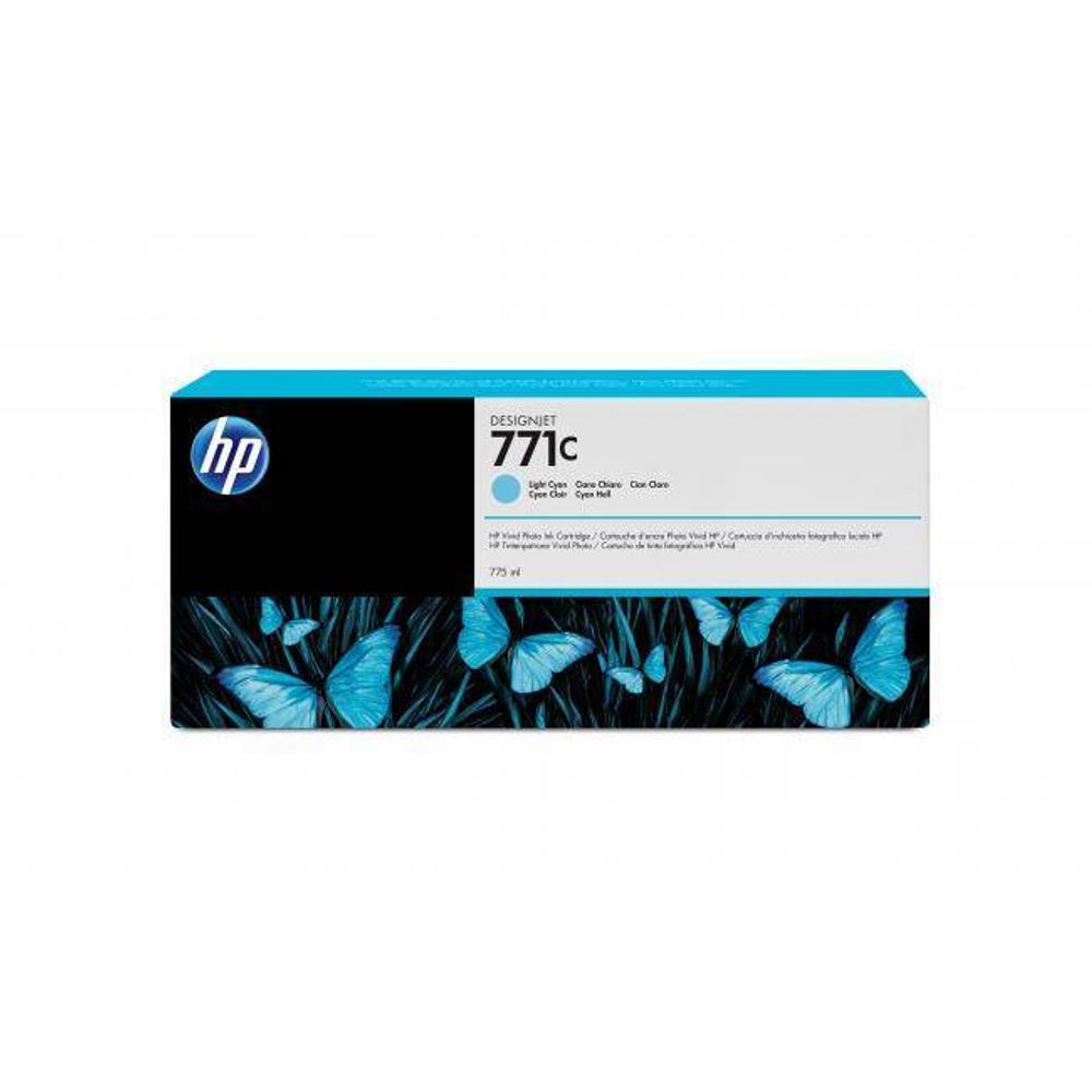 Картридж HP 771C (B6Y12A)для DesignJet Z6200 светло-голубой (775 мл)