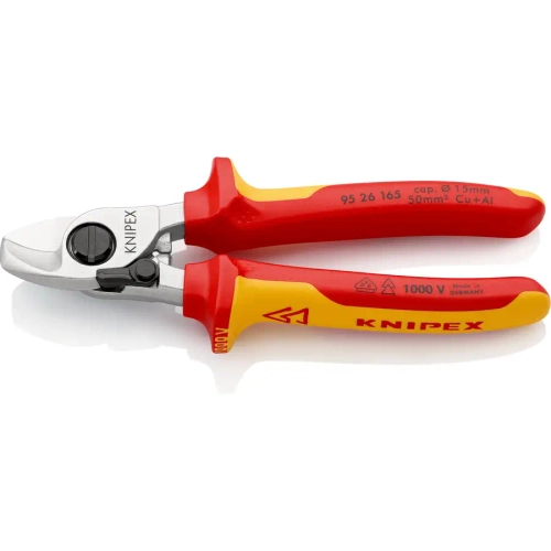 Ножницы для резки кабелей 165 мм Knipex 95 26 165 SB