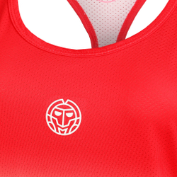 Женская теннисная майка BIDI BADU Crew Gradiant Tank Top Women - Red, White