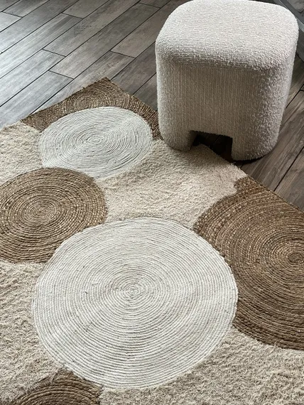 Ковер из джута, шерсти из хлопка Agra из коллекции Ethnic, 160х230см