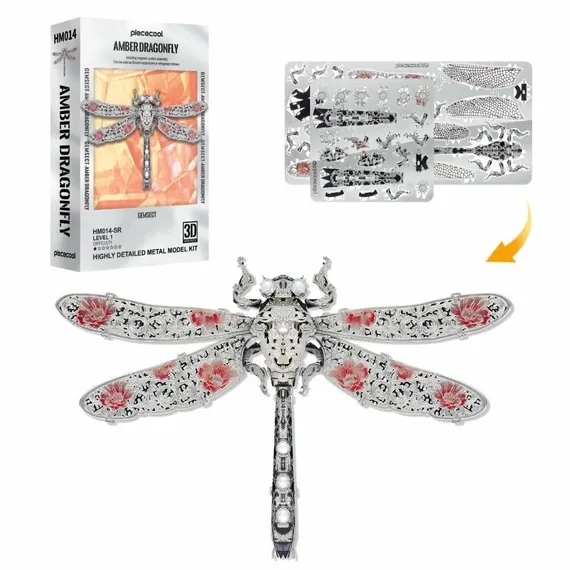 Amber Dragonfly HM014-SR