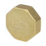 Заглушка латунь Ду 25 (1") ВР LD LD.65.504.25