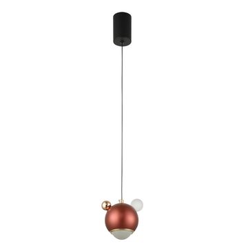 Светильник подвесной 6,5W 4000K AMIGO SP LED RED красный Crystal Lux