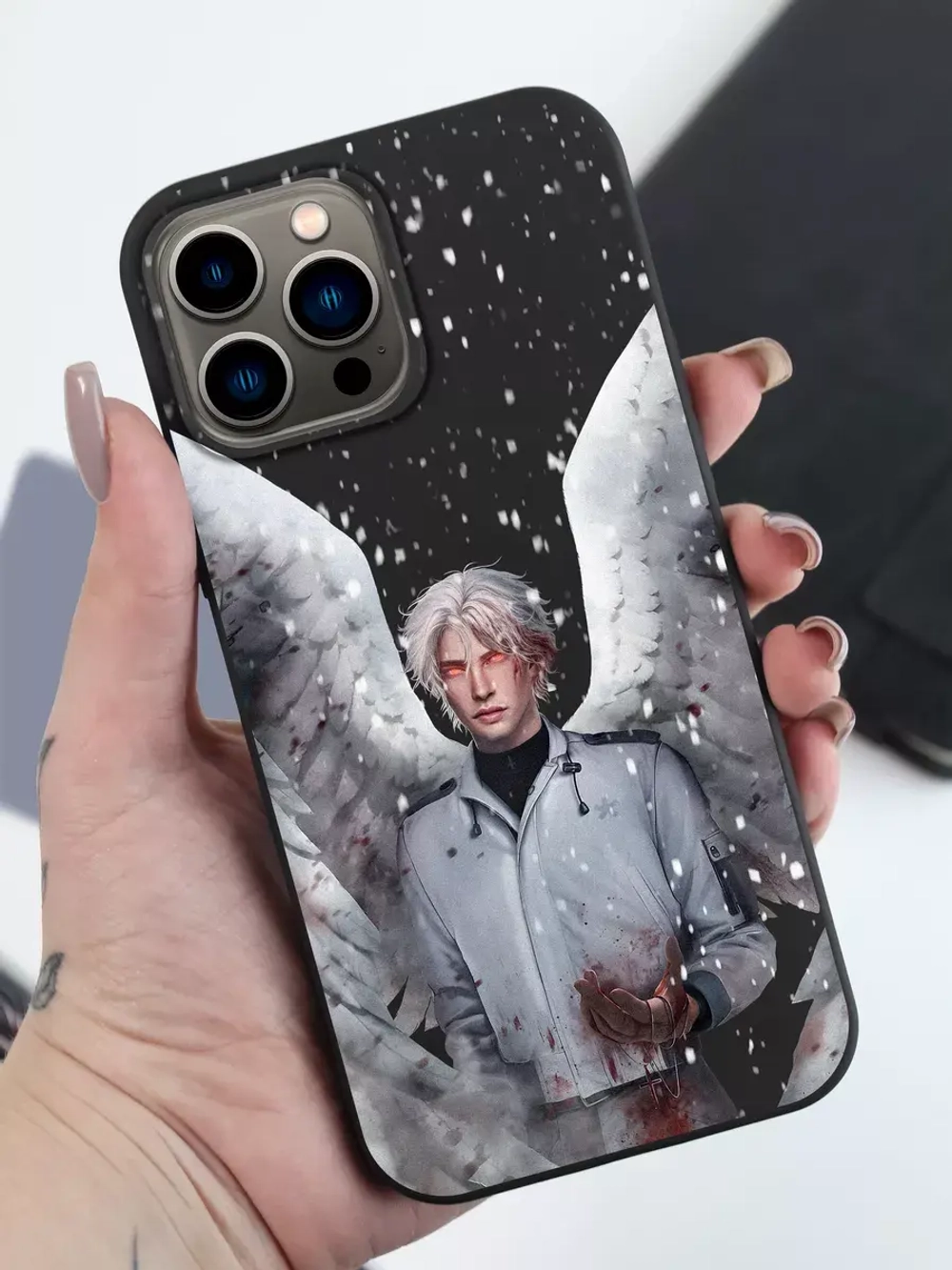 Чехол на iPhone 14 Pro Max с 3D принтом