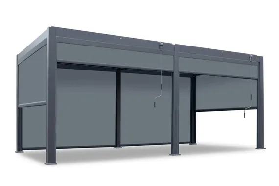 Пергола биоклиматическая Astrol Pergola для террасы 3х6 м
