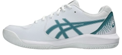 Мужские кросовки для Padel Asics Gel-Dedicate 8 Padel - white/misty pine