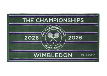 Полотенце теннисное Wimbledon Championships 2026 - green/purple