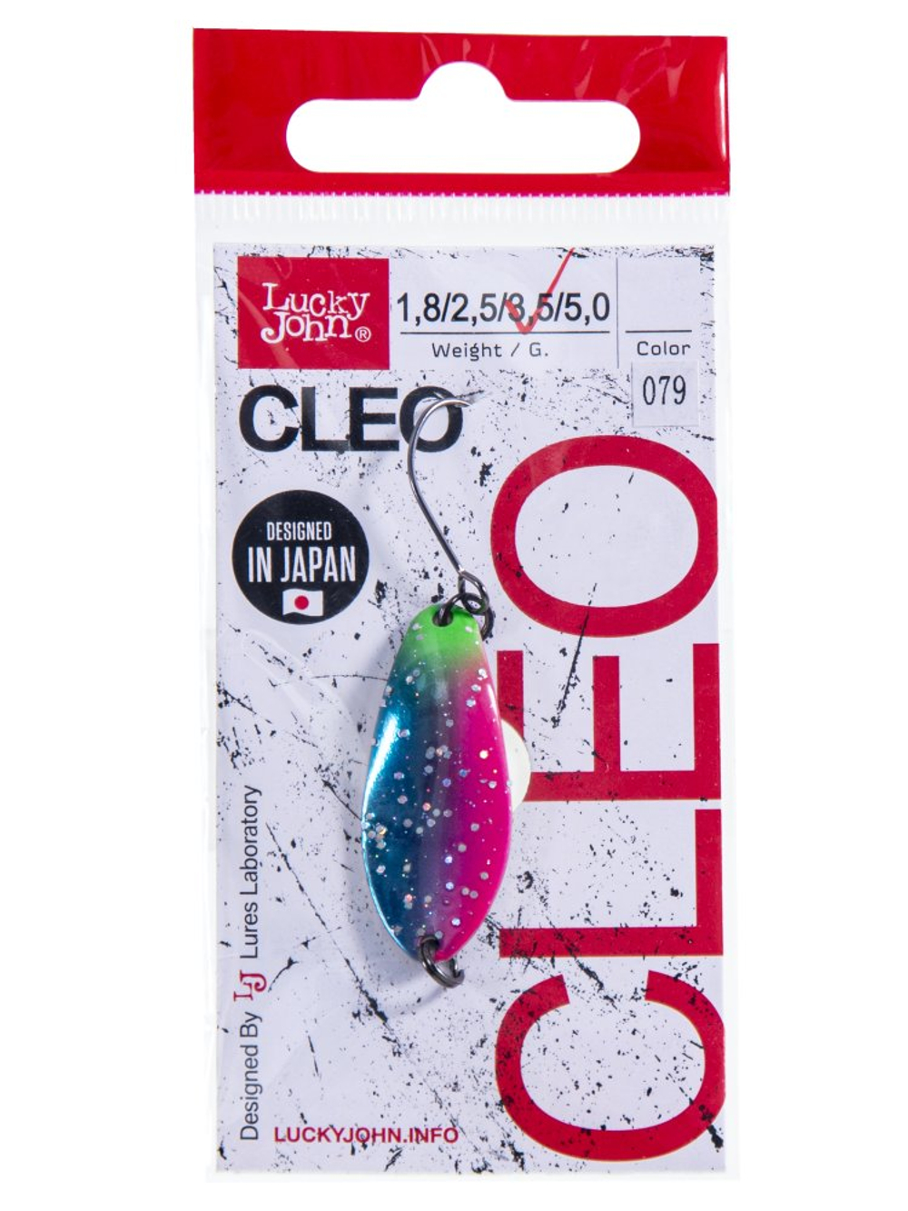 Блесна LUCKY JOHN Cleo 3,5 г, цвет 0079, арт. LJCL35-079