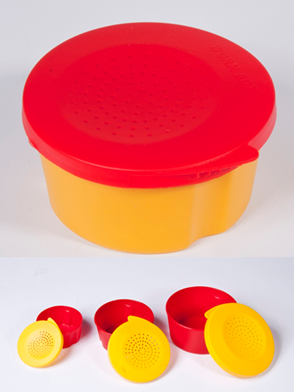 Коробки рыболовные для наживки LIVE BAIT 110х56,90х45,70х35 набор