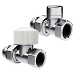 Набор термостатический прямой Royal Thermo Design 1/2quot;М30х1,5 (Хром)