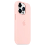 Силиконовый чехол с поддержкой MagSafe Apple Silicone Case для iPhone 14 Pro, Chalk Pink (Розовый мел)