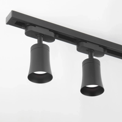 Basic System Трековый светильник GU10 Vetro Черный MRL 1001