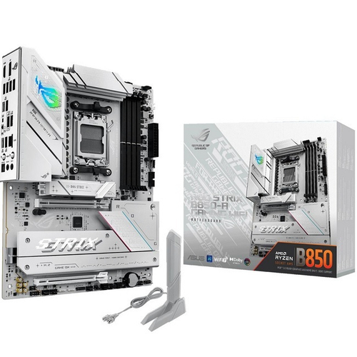 Материнская плата ASUS ROG STRIX B850-A GAMING WIFI (AM5/AMD B850/4xDDR5/2xPCI-Ex16/4xM.2/SB7.1/Wi-Fi/BT/DP/HDMI/ATX)