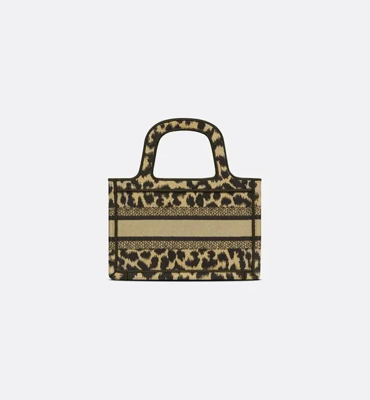 Сумка Dior Book Tote, модель мини-формата бежевый