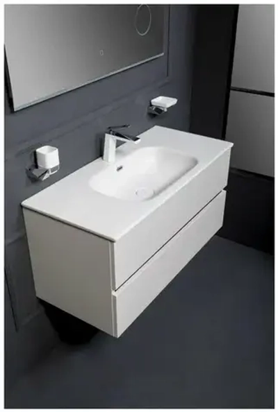 Тумба без раковины 120x46 2 полки Armadi Art Vallessi 837-120-C mat