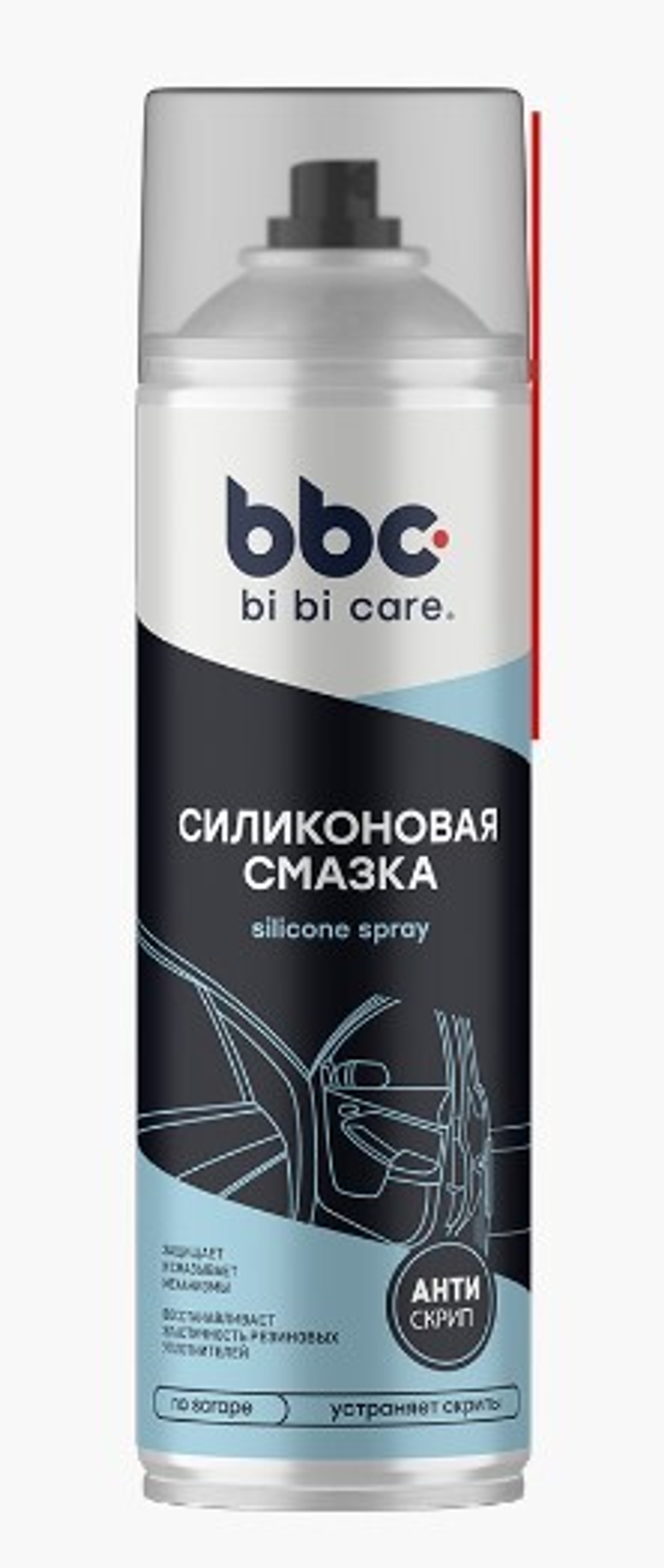 Смазка силиконовая BiBiCare 650мл
