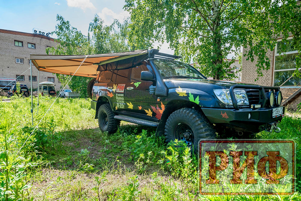 Маркиза автомобильная РИФ веерная 2,5х2,0 м (правая)