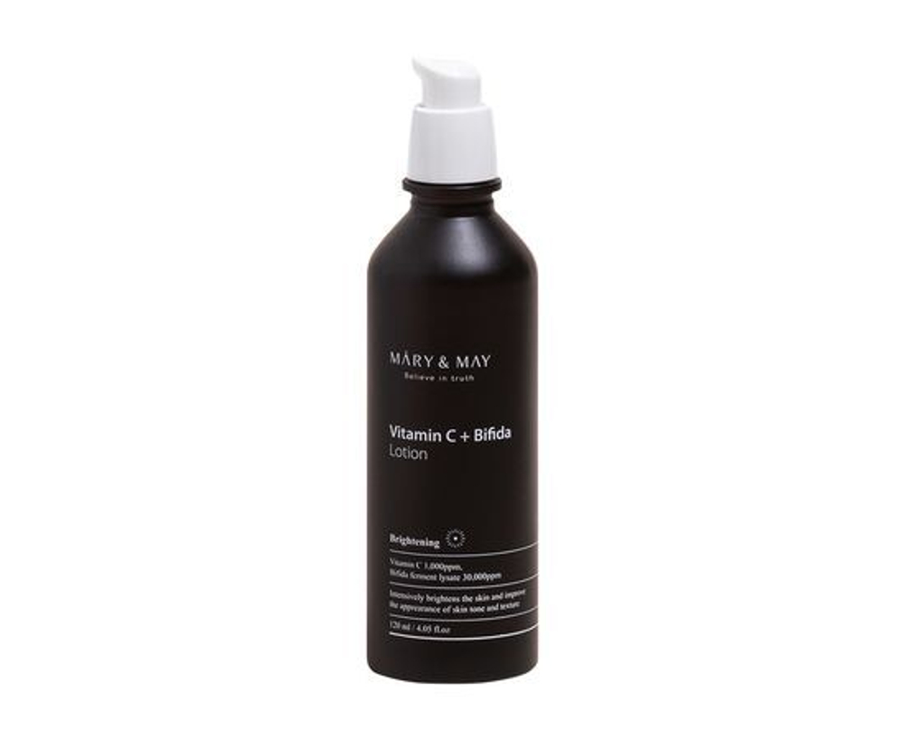 [MARY&MAY] Лосьон для лица ПИТАТЕЛЬНЫЙ ВИТАМИН С/БИФИДА КОМПЛЕКС Vitamin C/Bifida Lotion, 120 мл