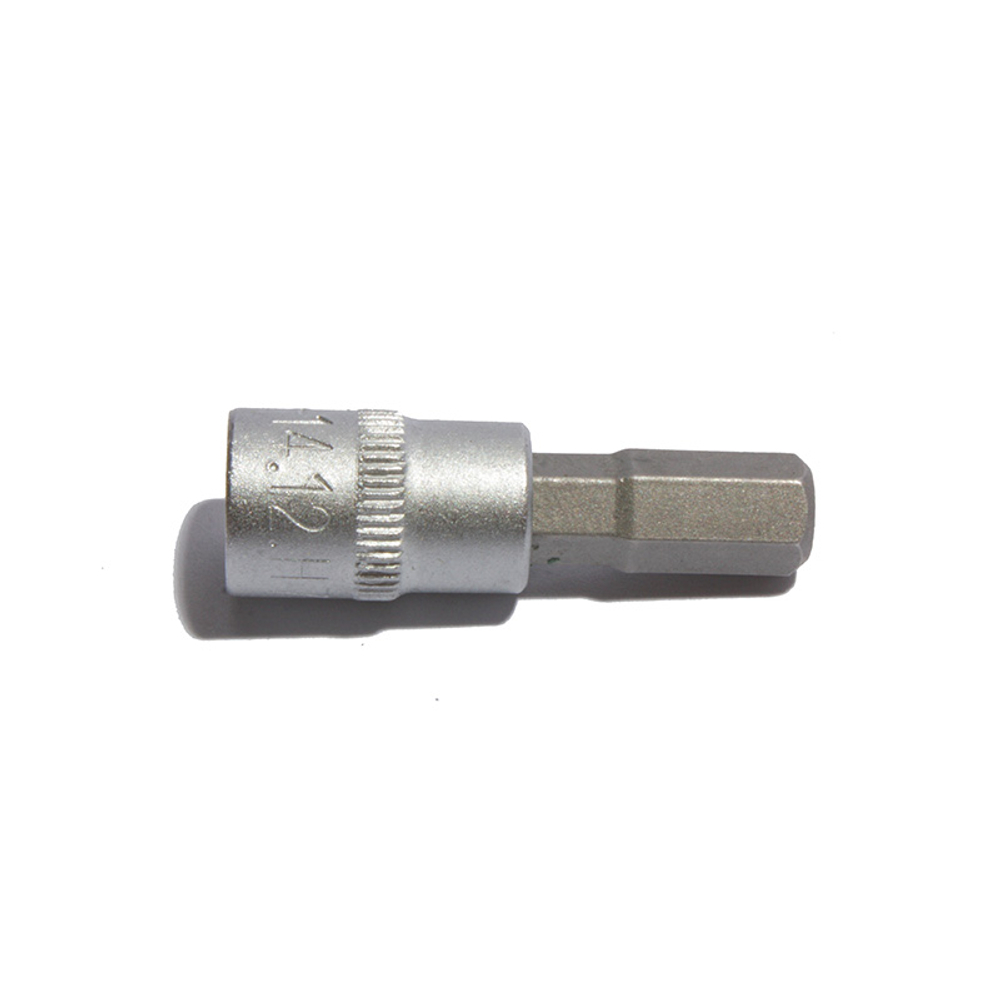 Торцевая головка короткая с битой 1/4" H7, СТАНКОИМПОРТ, CS-14.12.H7