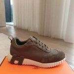 Мужские кроссовки Hermes Bouncing цвета хаки